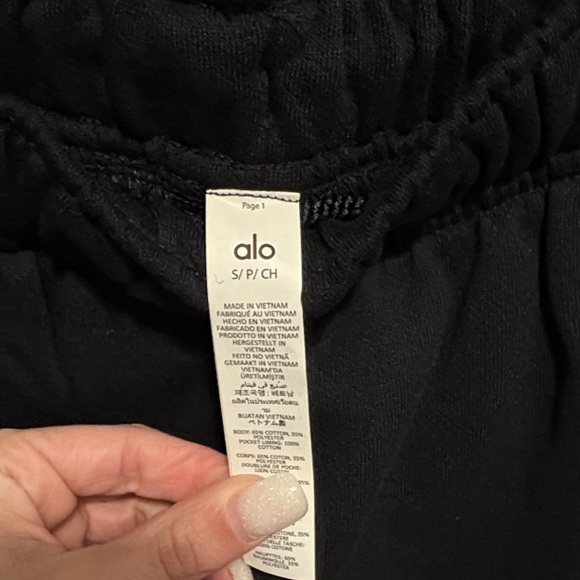 ALO Accolade Straight Leg Sweatpant - Picture 4 of 8